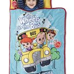 CoComelon Kids Nap Mat Set – Includes Pillow and Fleece Blanket – Great for Girls Napping During Daycare, Preschool, or Kindergarten - Fits Toddlers and Young Children