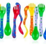 Nuby Spoons and Forks , Colors May Vary, 4 Count