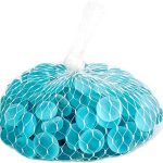 SuperMoss (24130) Soft Glass Pebbles Vase Filler, 2 lb, Glacier Blue